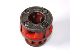 RIDGID 00R Pipe Threader Die Head Set, 1&Prime; & 3/4&Prime; with Ratchet, 00R