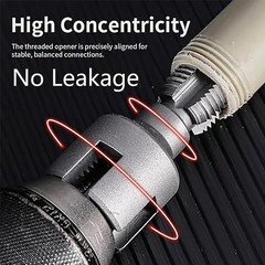 4 in 1 PVC Pipe Threading Tool 1/2&Prime; 3/4&Prime; 1&Prime; NPT Thread Cutting Die Set
