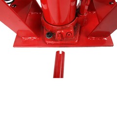 12 Ton Pipe Bender Manual Hydraulic Piping Bending Exhaust Tube w/6 Dies Size