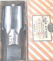 Union Twist Drill 1 1/2&Prime;-11-1/2 NPT Carbon 7 Flute Pipe Tap USA MADE TOOL 1140.