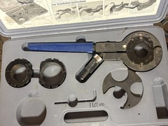 Zurn Large Diameter Compact Crimping Kit Pex Plumbing Tool 1.25&Prime;, 1.5&Prime; and 2&Prime;