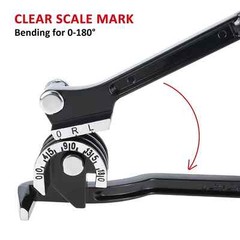 3-IN-1 Tubing Tube Bender Fuel Brake Line 1/4&Prime; 5/16&Prime; 3/8&Prime; Aluminum Copper Steel