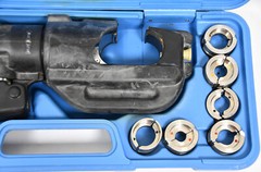 HUSKIE EP-510 Hydraulic Crimper w/Dies Thomas Betts TBM14M 297-31858.
