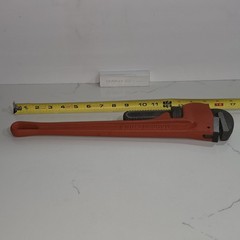 18 Inch End Pipe Wrench Orange Industrial Heavy Duty Made in China