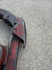 Reed H-4 Hinged 4-Wheel Pipe Cutter 2&Prime;&ndash;4&Prime; Steel Stainless Cast Iron Pipe Used