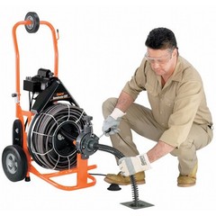 General Wire Speedrooter 92R Automatic Self Feed Sewer Cleaner w/ 100&prime; x 3/4&Prime;