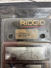 Ridgid Alloy Steel Universal Pipe Die Right Hand 1/2-3/4&Prime; NPT & 1&rdquo;-2&rdquo; NPT