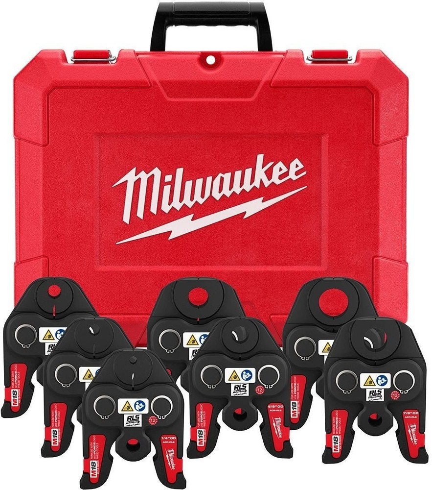 Milwaukee 1/4 in to 1-1/8 in RLS Press Jaw Kit for M18 FORCE LOGIC Press Tools