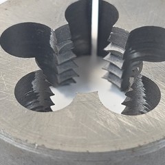 Ridgid 00-RB 3/4&Prime; inch &ndash; 10 N.C. Round Split Bolt Die NOS