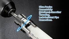 4-in-1 PVC Pipe Threader Kit for 1/2&Prime; & 3/4&Prime; Pipes, Electric Drill Compatible To