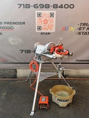 RIDGID 15682 Pipe Threading Machine Model 300 T2 + Carriage , 811 Die, Oiler #2