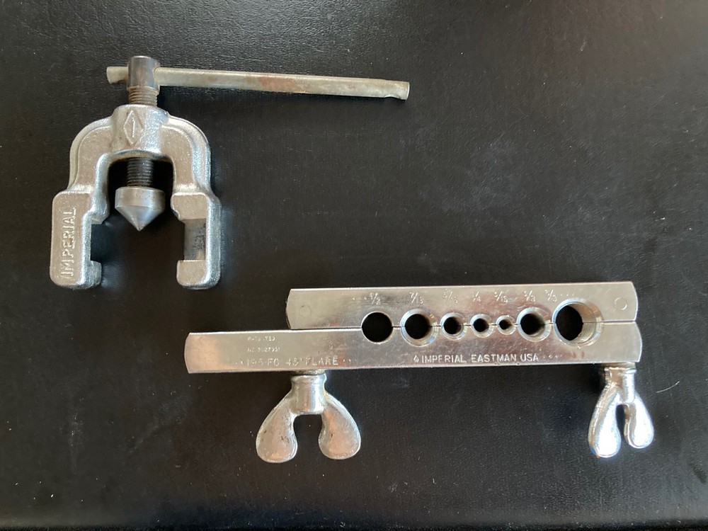 195-FC Imperial Eastman 45 Degree Flaring Tool Kit USA VTG