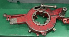 Wheeler Rex 6490 Pipe Threader 1&rdquo;-4&rdquo; ridgid 1224 141 *GREAT SHAPE*