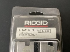 NEW 1 1/2&rdquo; NPT 12R Alloy Pipe Dies Ridgid 3745 0R 00R 11R 111R 12R 30A 31A