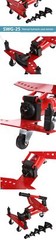 New SWG-25 Hydraulic Pipe Bender Manual Pipe Bender 10-25MM Steel Pipe Iron Pipe