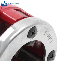 W/Dies, 1-1/4&Prime; &1&Prime; NPT 12-R RH Manual Threading/Pipe & Bolt Die Head Complete