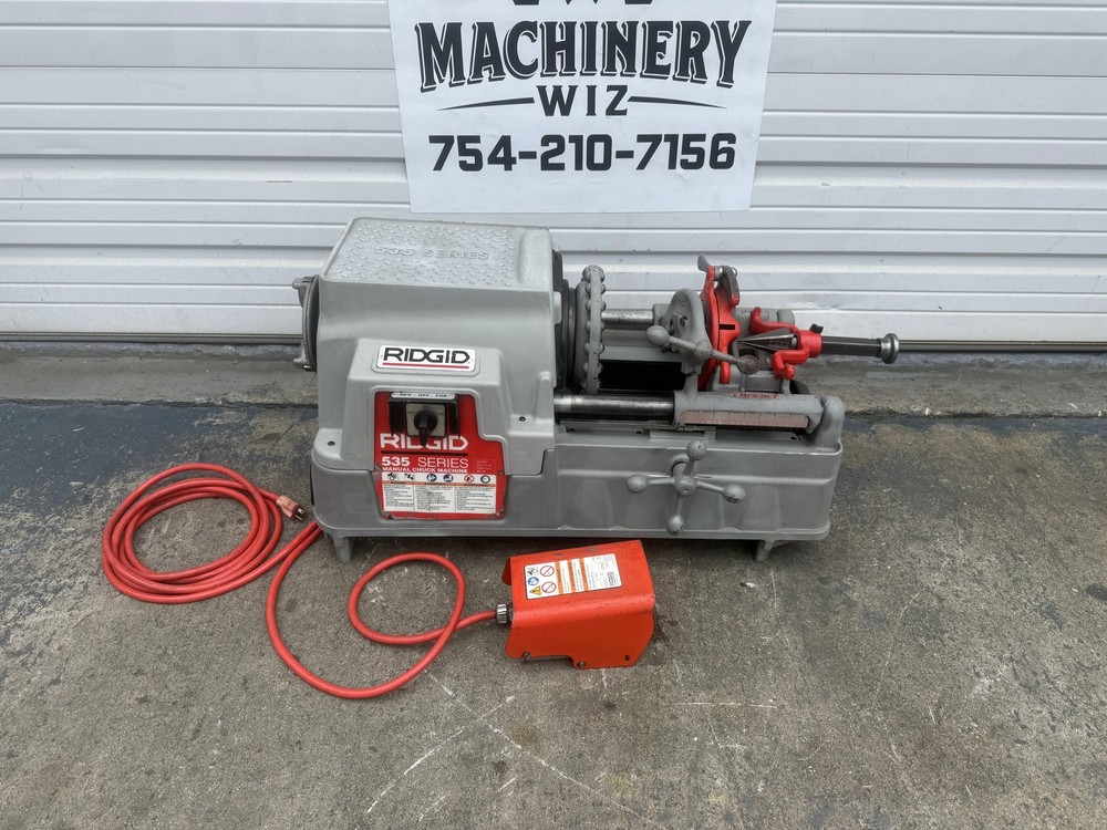 RIDGID 535 Pipe Threader Threading Machine 811a Die 300 1224 1822 L@@K
