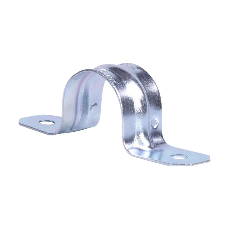 MULTIPLE 49612 4IN EMT Rigid 2 Hole Strap Steel Electrical Support