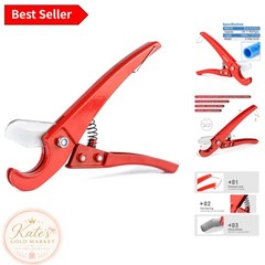Professional iCrimp PEX Pipe Cutter &ndash; Effortless Cuts for 1/8&Prime; to 1&Prime; Tubings