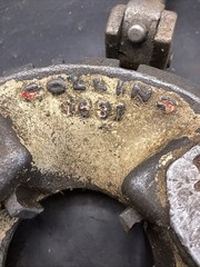 Rothenberger Collins Snap-O-Matic Die Head Pipe Threader Model 1631 1-2&Prime; #3