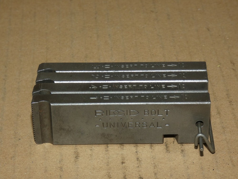 Ridgid Universal Bolt Die Head Cutter Teeth Dies HS 1/4-20 UNC