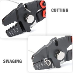 Wire Rope Swager iCrimp for Crimping Fishing Lines Up to 2.2mm &ndash; IWISS Black