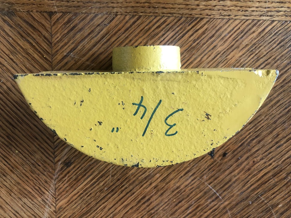 Generic cast-iron 3/4&Prime; Pipe Bender Die in good condition