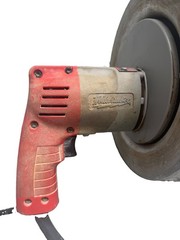 Milwaukee 0566-1 Heavy Duty Drain Cleaner 25 ft. Cable With Metal Case & Guide