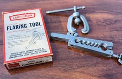 Vintage Craftsman Copper Tubing Flaring Tool 9-55371 USA Made W Box 3/16 To 5/8