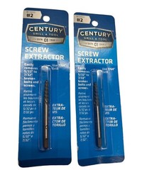 Century Drill & Tool 73402, #2 Screw Extractor (LOT OF 2) **SALE**