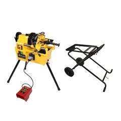 Steel Dragon Tools&reg; 7090 2&Prime; Pipe Threading Machine with Cart and Foot Pedal