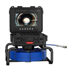 Pipe Inspection Camera Drain Sewer Camera w/ 512hz Locator Self Leveling 30M 10&Prime;