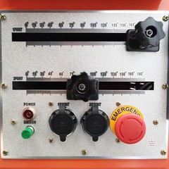 110V 1.7KW RBC-25 Rebar Bender and Cutter 0.16&Prime;-0.98&Prime; Steel Bar Bending Machine