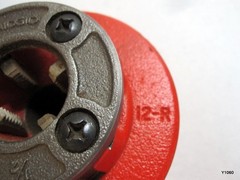 RIDGID 12R Die 1/2&Prime; Threads Model 12-R, 1/2&Prime; NPT Die Head