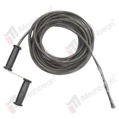 50&prime; Drain Auger Plumbing Snake Clog Cable 1/2&Prime; Sewer Pipe Cleaner Durable Handle