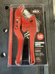 Wheeler-Rex Plastic Pipe Cutter Snipper Cut Cap 1/8&Prime; &ndash; 1-5/8&Prime; Pex 5291 Japan NEW