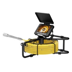 20M Sewer Pipe Inspection Video Camera, 23mm Drain Endoscope 16GB 5&Prime; Monitor