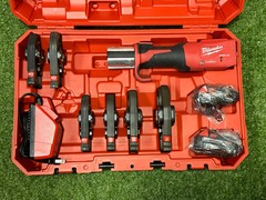 Milwaukee 2922-22 M18 FORCE LOGIC One Key Copper Press Tool Kit With CTS Jaws