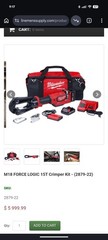 Milwaukee-2879-22 M18 Force Logic 15T Crimper Kit
