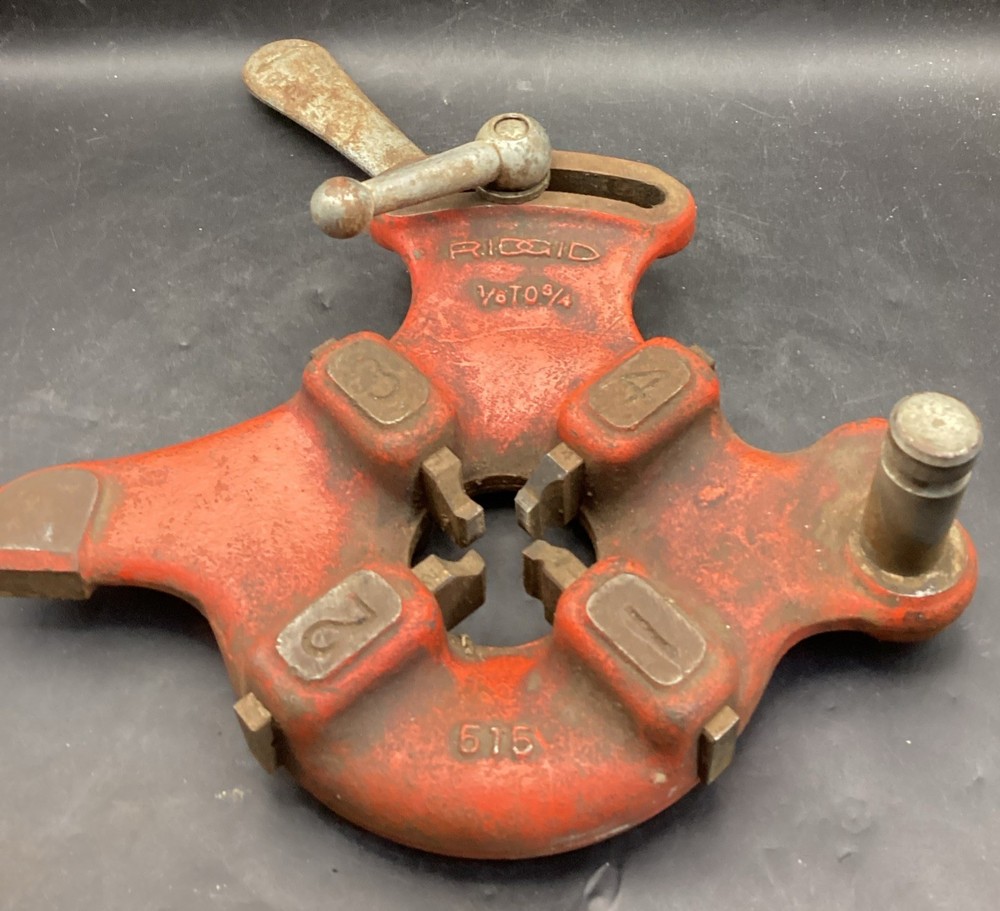Ridgid 515 Bolt Threader Die Head 1/8&Prime; TO 3/4&Prime;, Quick