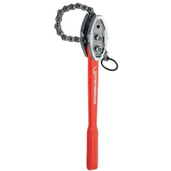 Rothenberger 70246 Chain Pipe Wrench, Stel, 8-3/5&Prime;, Single End