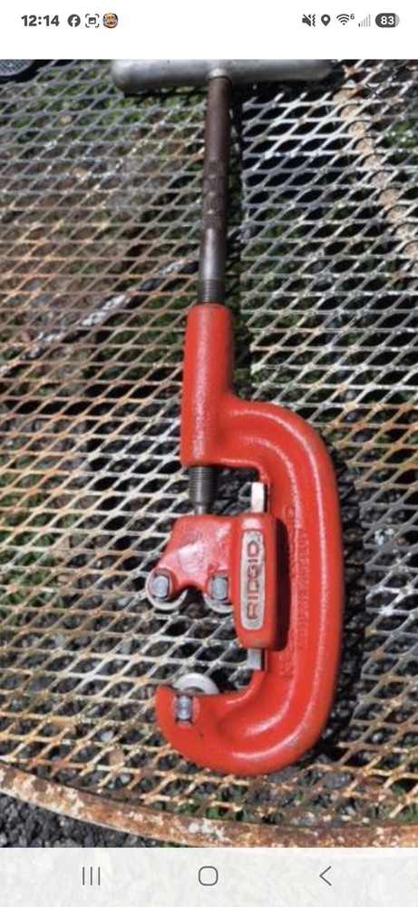 Ridgid 2-A 1/8&Prime; &ndash; 2&Prime; Heavy Duty Pipe Cutter