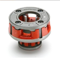 1 in. 00-R Manual Ratchet NPT Pipe Threading Right Hand Die Head + Alloy Dies (1