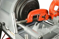Reconditioned RIDGID&reg; 1822-I Auto Chuck Pipe Threader with 815A HSS Dies & Cart