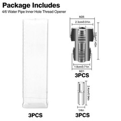 Integrated Internal & External Pipe Threading Tool PVC Pipe Thread Cutting Tool