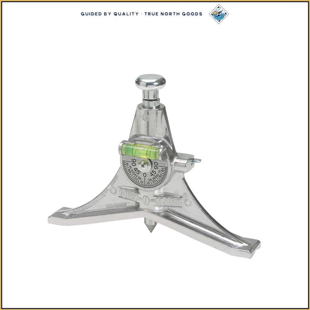 Pipe Marking Tool with Built-In Spring Pin for Easy Operation and Accuracy