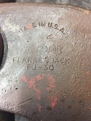 (1) Williams FJ-30 Flange Jack Pipe Puller Removal Tool USA Used Tool Gar 4