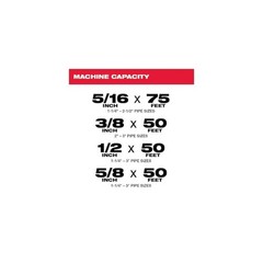 Milwaukee Tool 2775A-211 M18 Fuel Switch Pack Sectional Drum Machine W/5/16 In