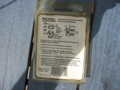 RIDGIT 2&Prime; 12R NPT High Speed Threading Dies (37895) NOS