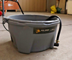 Steel Dragon Tools&reg; 300 Pipe Threader Threading Machine with Oiler Bucket